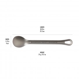 Łyżka tytanowa długa MSR Titan Long Spoon