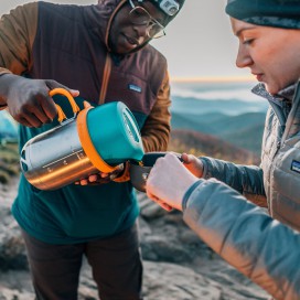 Zestaw Biolite do parzenia kawy i herbaty czajnik - sitko Kettle Pot Coffee Press