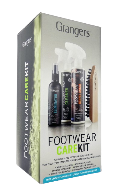 Zestaw do czyszczenia i impregnacji butów Grangers Footwear Care Kit