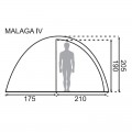 Namiot MALAGA IV 9,3 kg