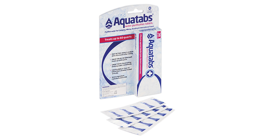 Zdj. Tabletki antywirusowe AquaTabs (Dostępne tylko w USA)