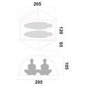 Namiot 2-osobowy Fjord Nansen TORDIS II.2 / 2700g