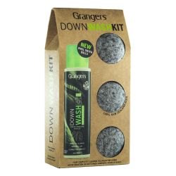 Zestaw do prania puchu płyn + kulki Grangers Down Wash Kit