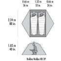 Namiot 2-osobowy MSR Hubba Hubba LT 2