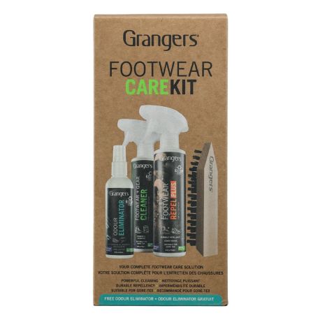 Zestaw do czyszczenia i impregnacji butów Grangers Footwear Care Kit